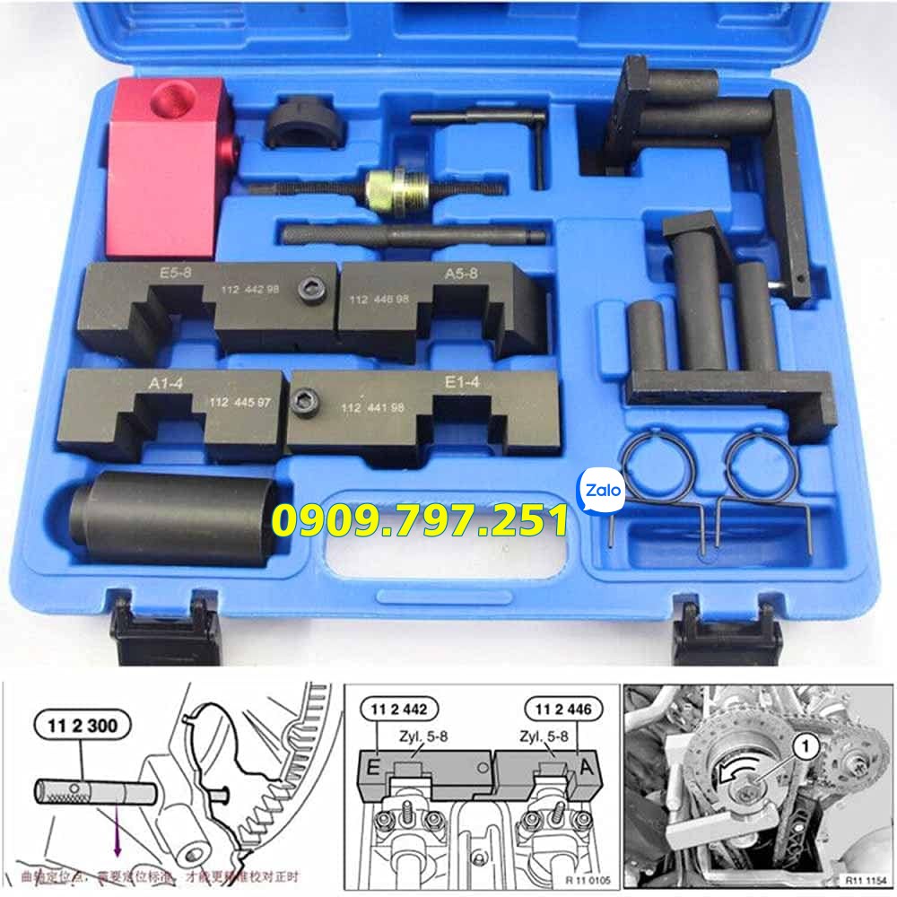 Bộ dưỡng cam động cơ BMW M62 M60 X5 X6 4.4L 4.8L V8