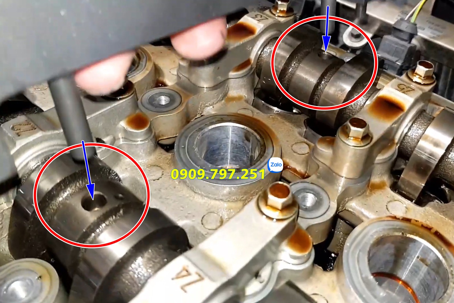 Bộ dưỡng cam động cơ xe SAIC MG3 MG5 Zotye Roewe