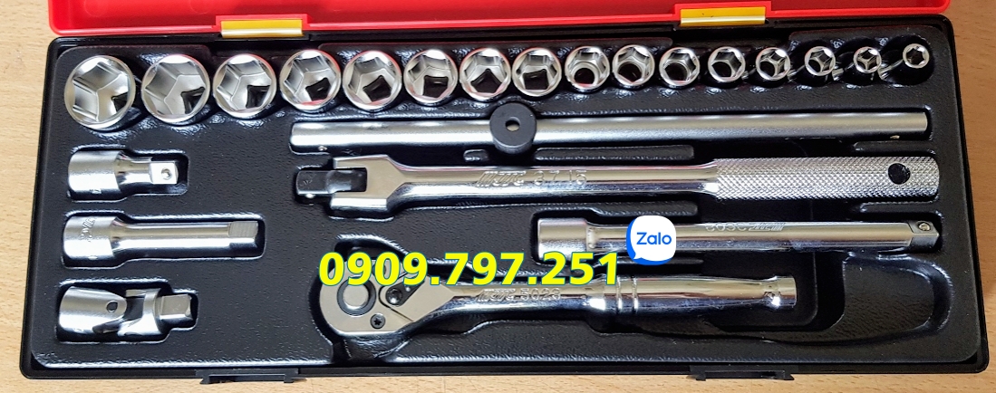 Bộ đầu tuýp 3/8 inch 23 chi tiết JTC K3231