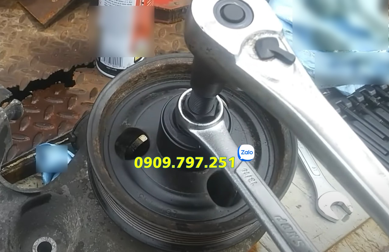 Dụng cụ cảo puly bơm trợ lực lái