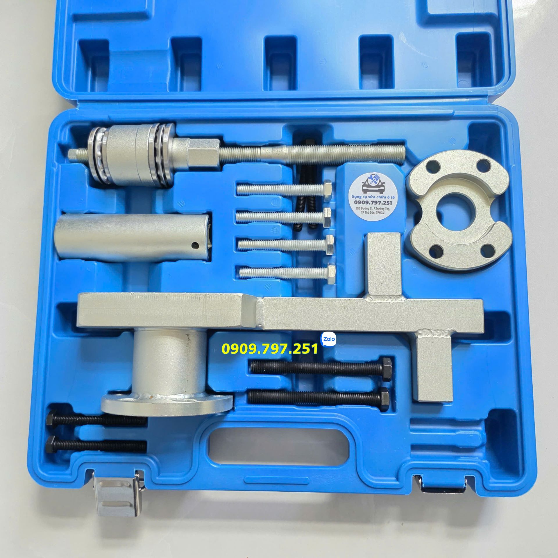 Bộ cảo puly trục khuỷu động cơ Land Rover Jaguar 3.0 5.0L