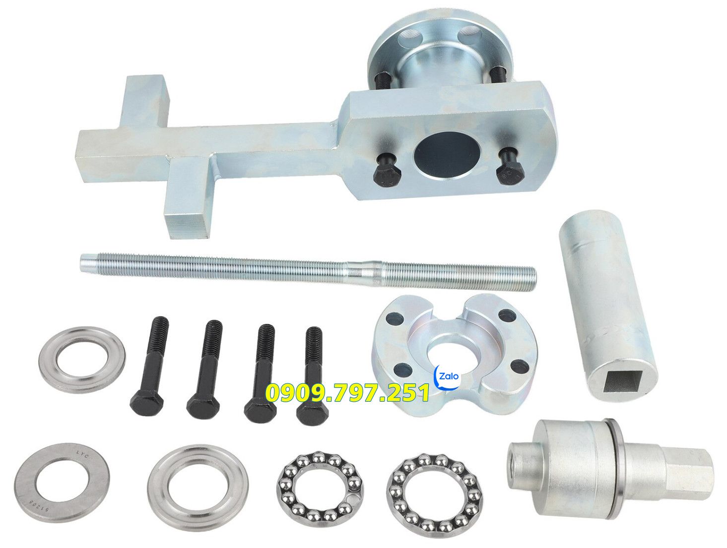 Bộ cảo puly trục khuỷu động cơ Land Rover Jaguar 3.0 5.0L