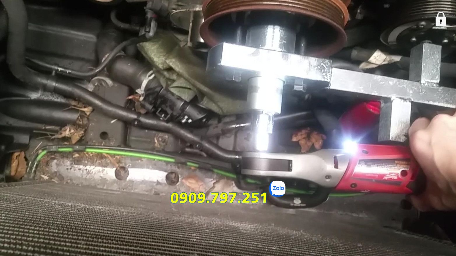 Bộ cảo puly trục khuỷu động cơ Land Rover Jaguar 3.0 5.0L