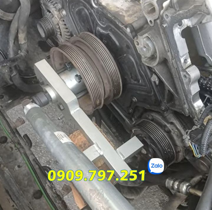 Bộ cảo puly trục khuỷu động cơ Land Rover Jaguar 3.0 5.0L