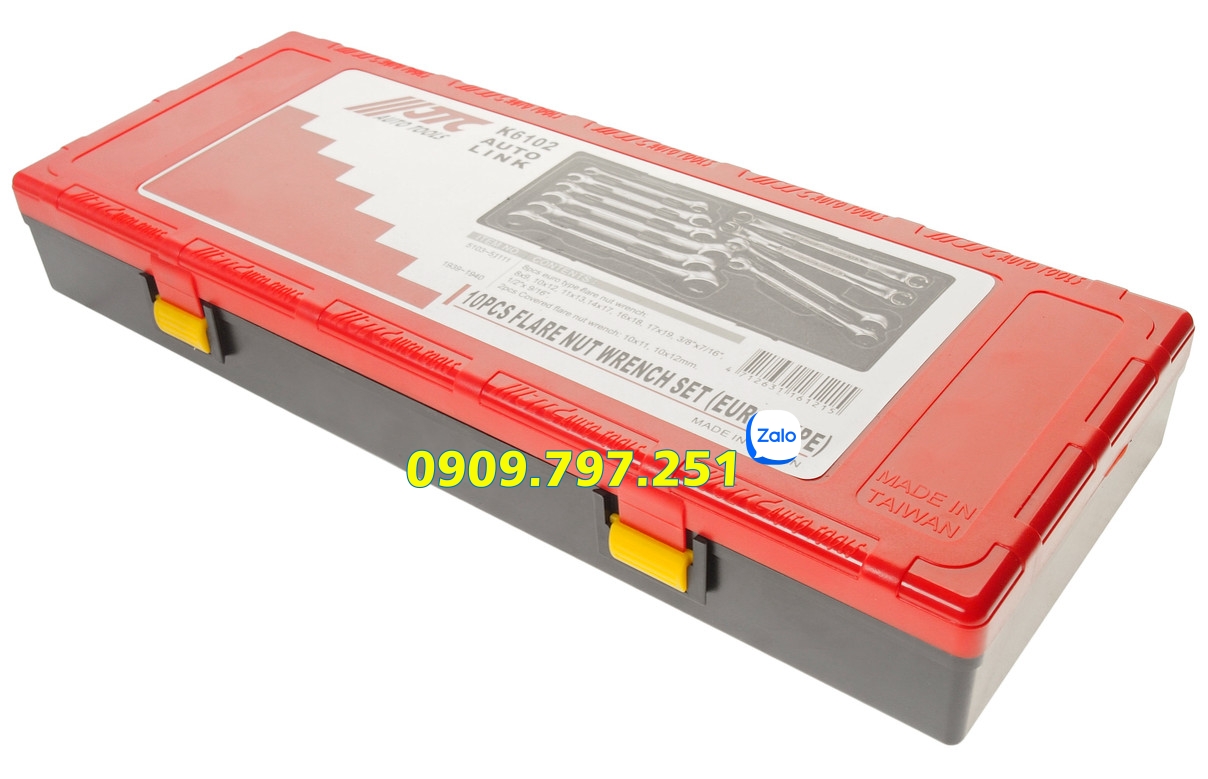 Bộ cờ lê mở ống dầu 10 chi tiết JTC K6102