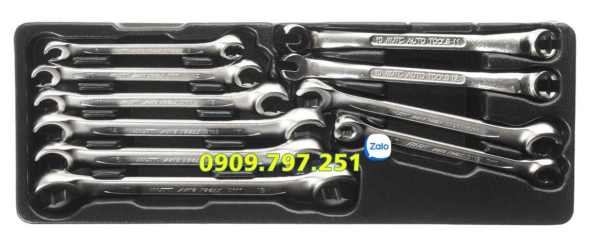 Bộ cờ lê mở ống dầu 10 chi tiết JTC K6102