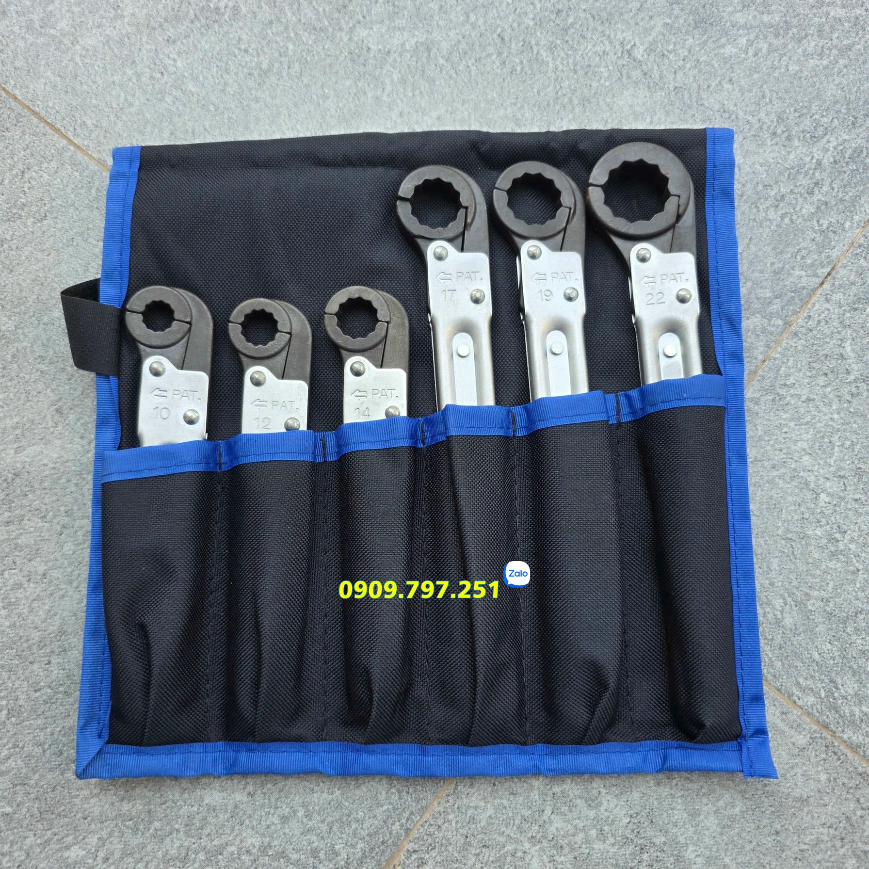 Bộ cờ lê vòng tự động 06 pcs JTC JTC-3325S