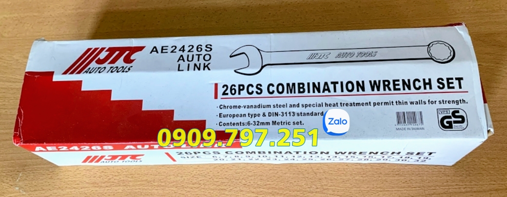 Bộ cờ lê vòng miệng 6-32mm JTC AE2426S