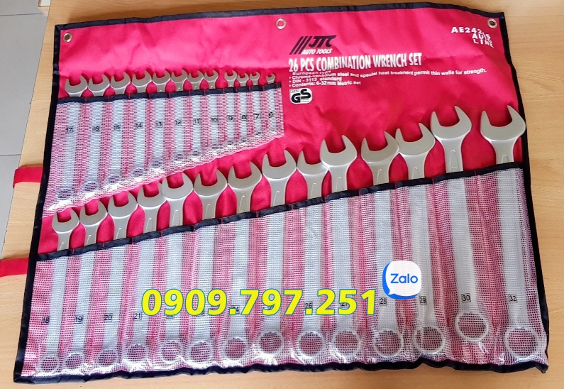 Bộ cờ lê vòng miệng 6-32mm JTC AE2426S