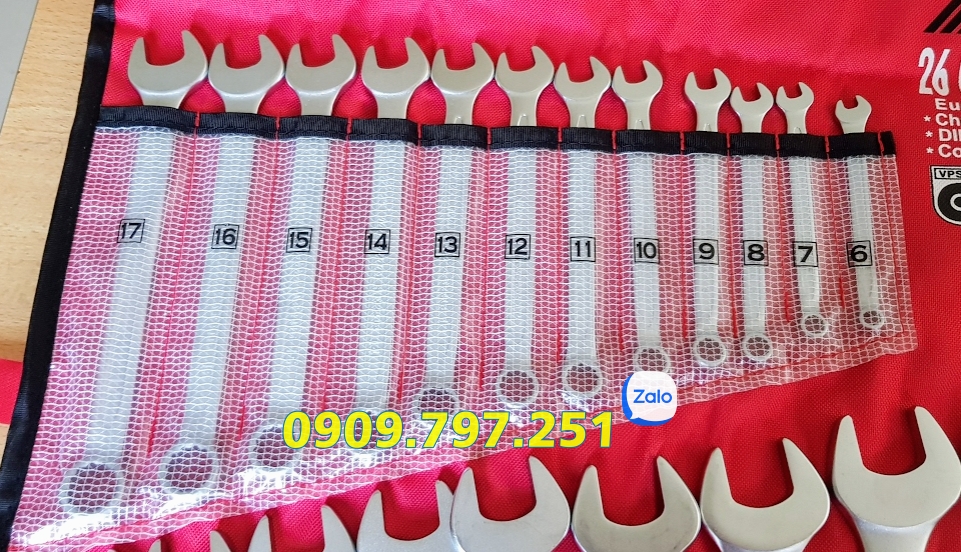 Bộ cờ lê vòng miệng 6-32mm JTC AE2426S