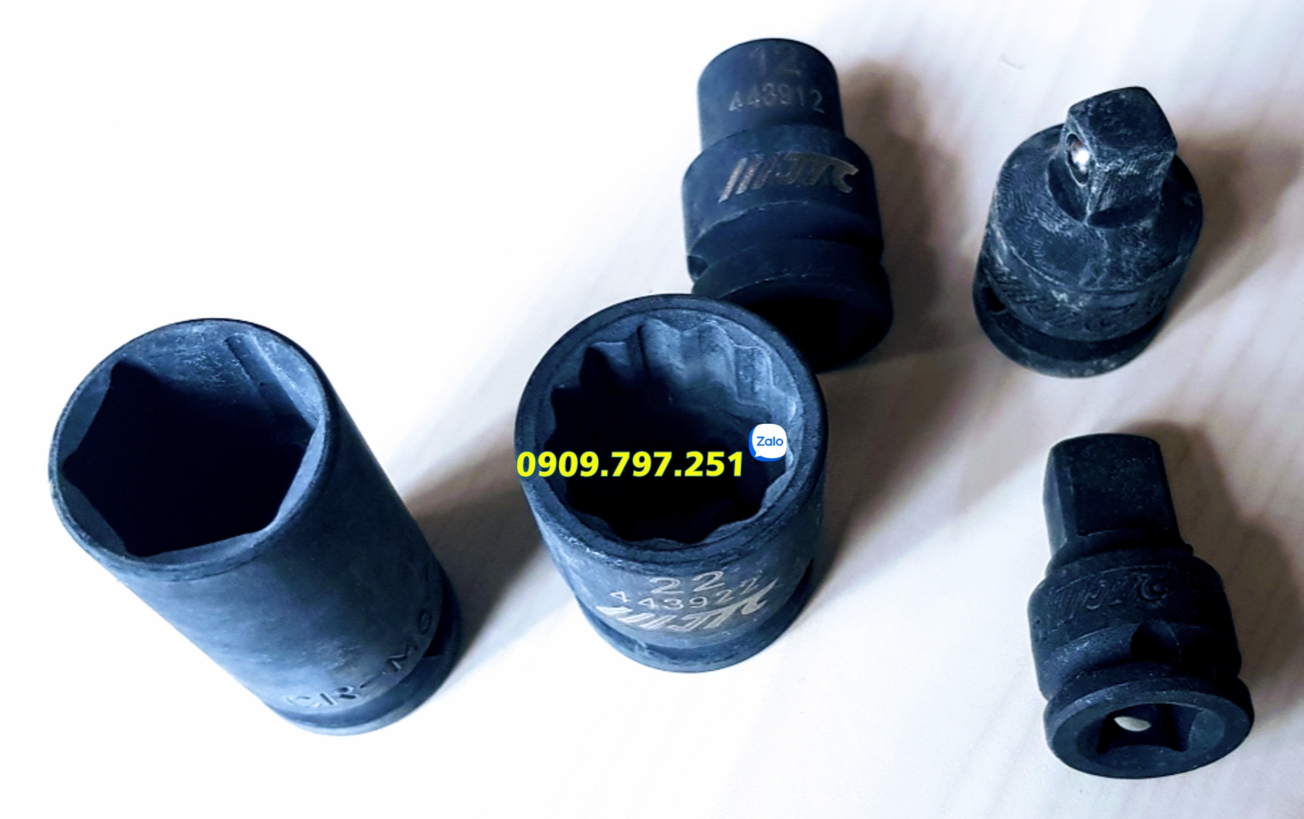 Bộ tuýp đen 12 cạnh 10-24mm JTC K4162