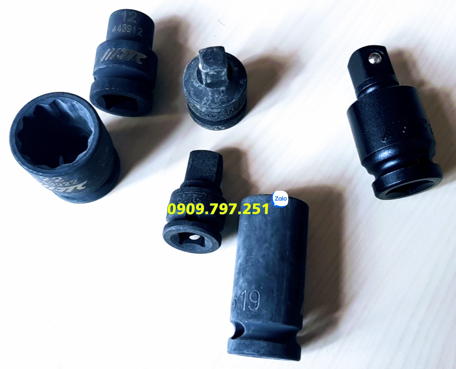 Bộ tuýp đen 12 cạnh 10-24mm JTC K4162