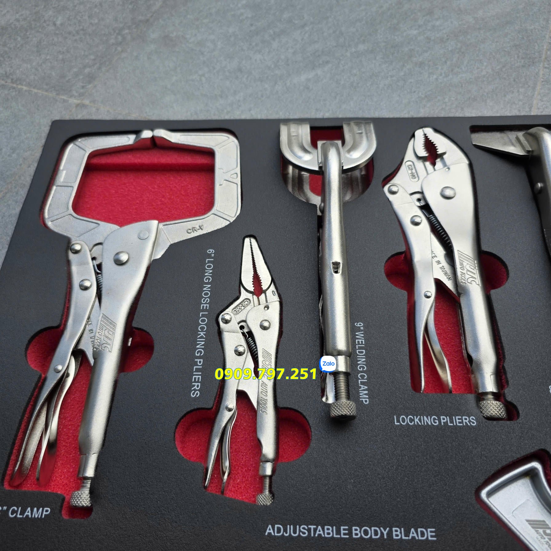 Bộ dụng cụ sửa chữa đồng sơn 12 chi tiết JTC UB4012