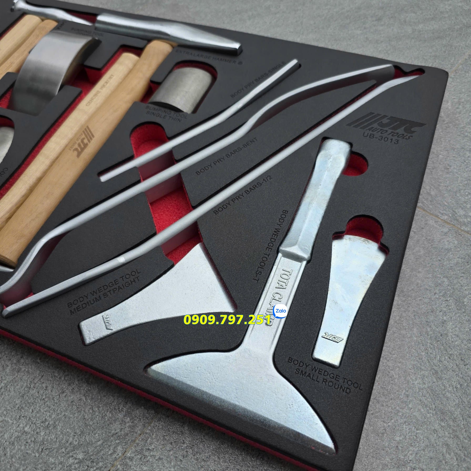 Bộ dụng cụ sửa chữa thân xe 13 chi tiết JTC UB3013