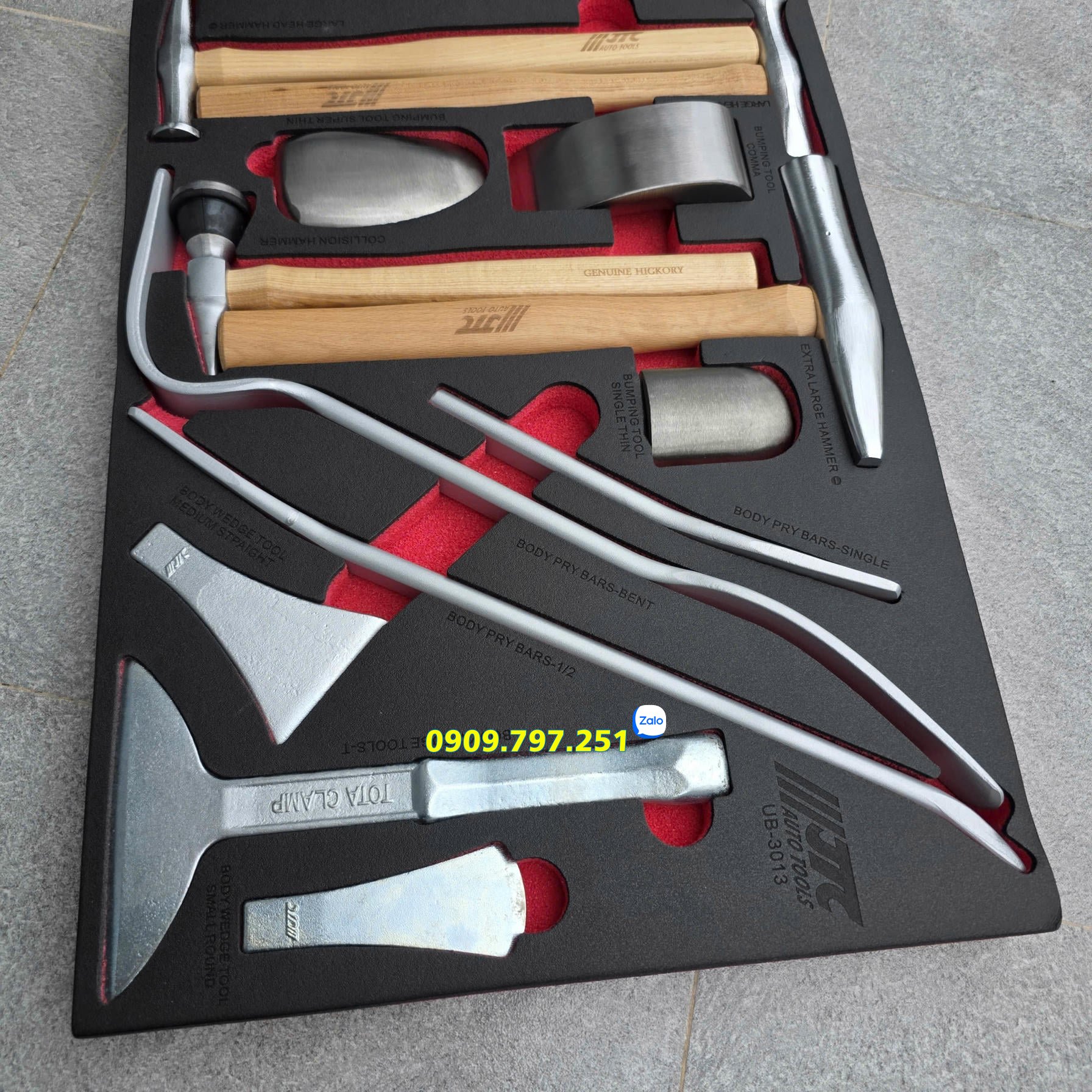 Bộ dụng cụ sửa chữa thân xe 13 chi tiết JTC UB3013