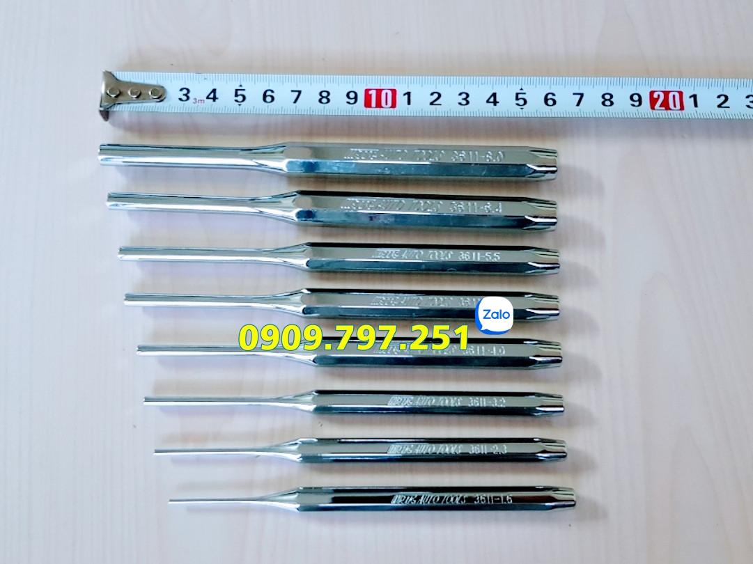 Bộ đục chốt tròn JTC 3611