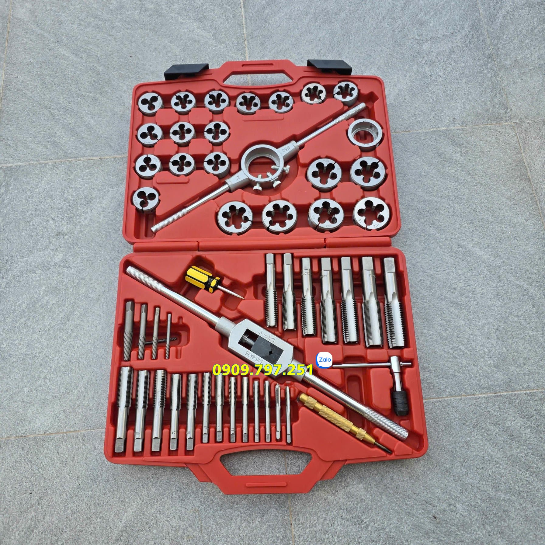 Bộ taro ren 51 chi tiết JTC 5214 Đài Loan