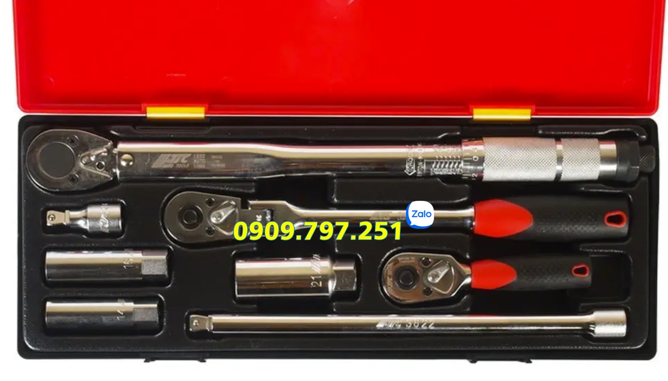 Bộ dụng cụ tháo lắp bugi 08 chi tiết JTC K3082