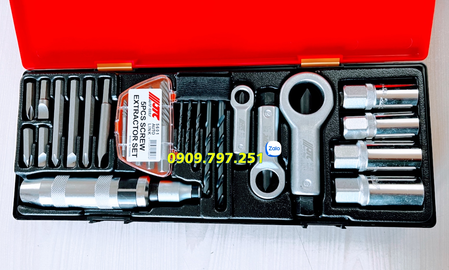 Bộ dụng cụ nhổ ốc gãy JTC K8261