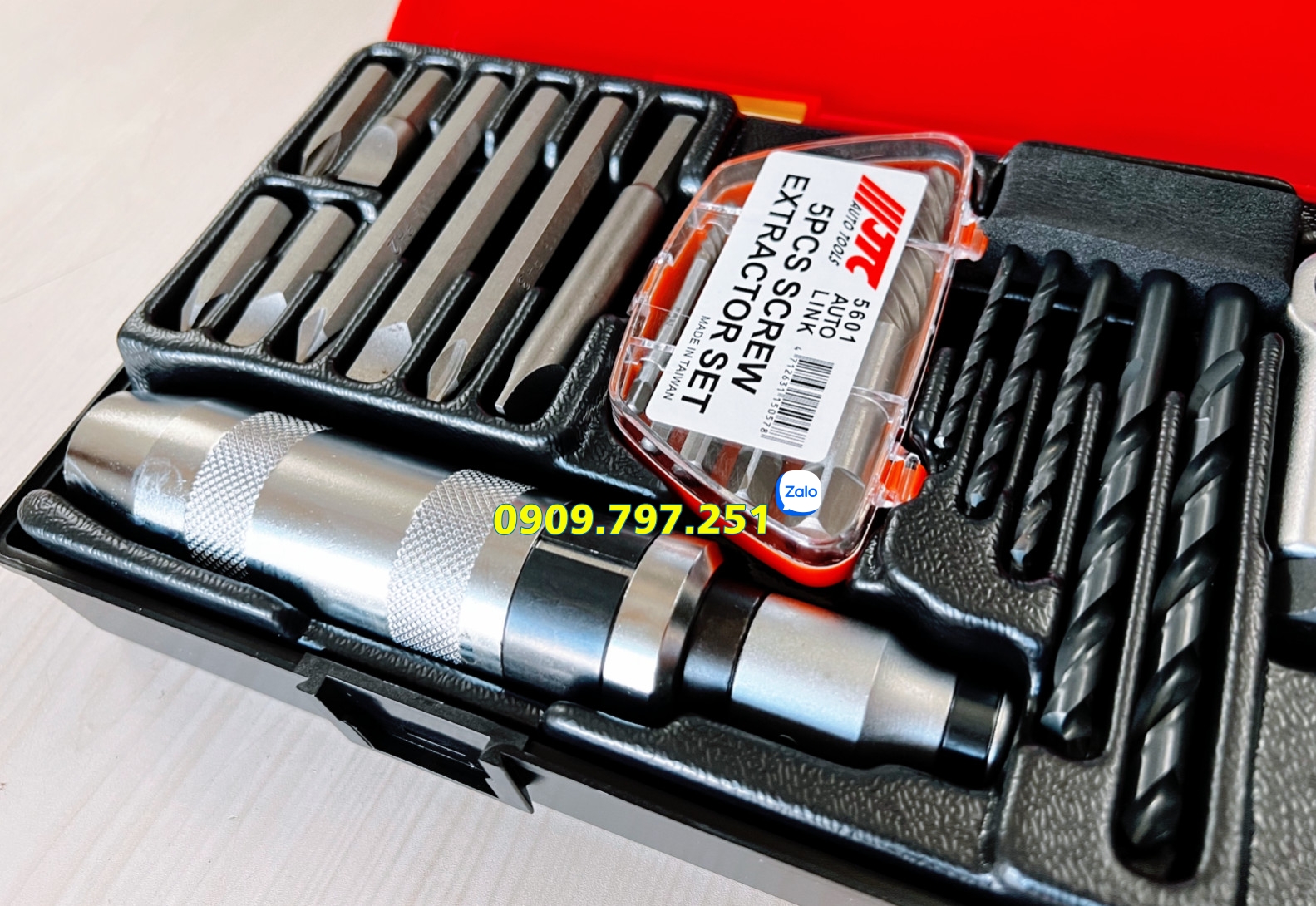 Bộ dụng cụ nhổ ốc gãy JTC K8261