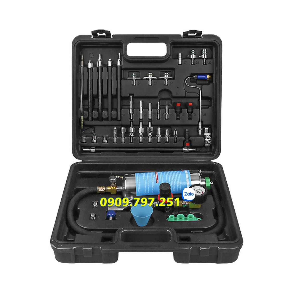 Bộ dụng cụ vệ sinh kim phun buồng đốt ô tô trực tiếp