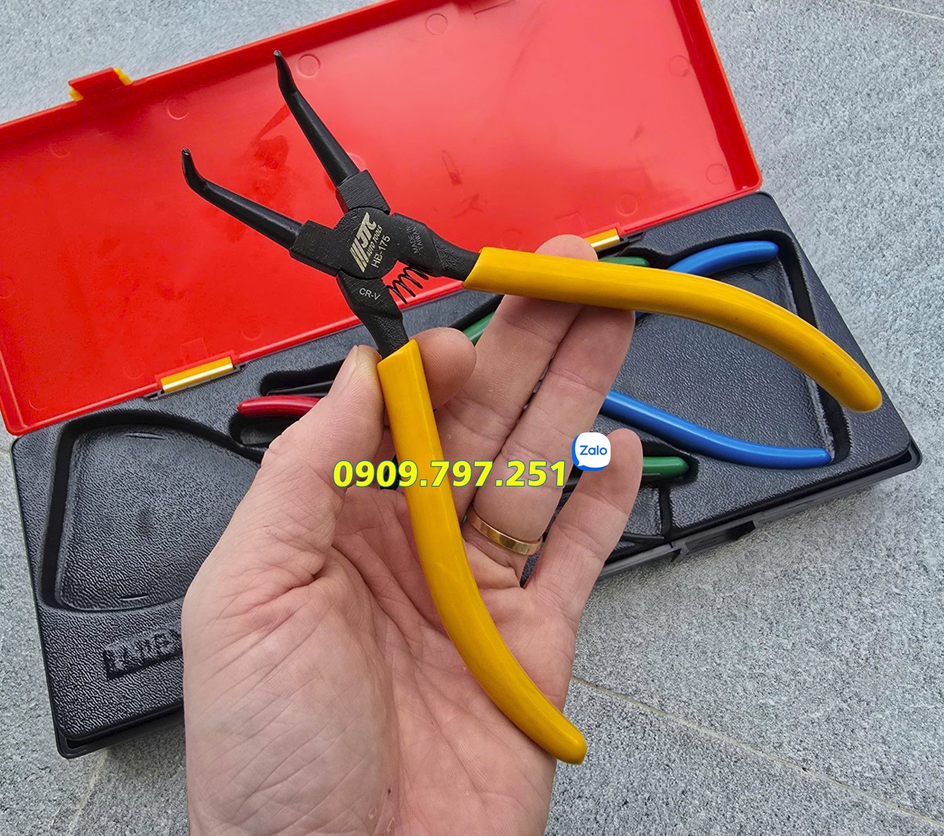 Bộ kìm mở phe trong ngoài 04 chi tiết JTC K5041