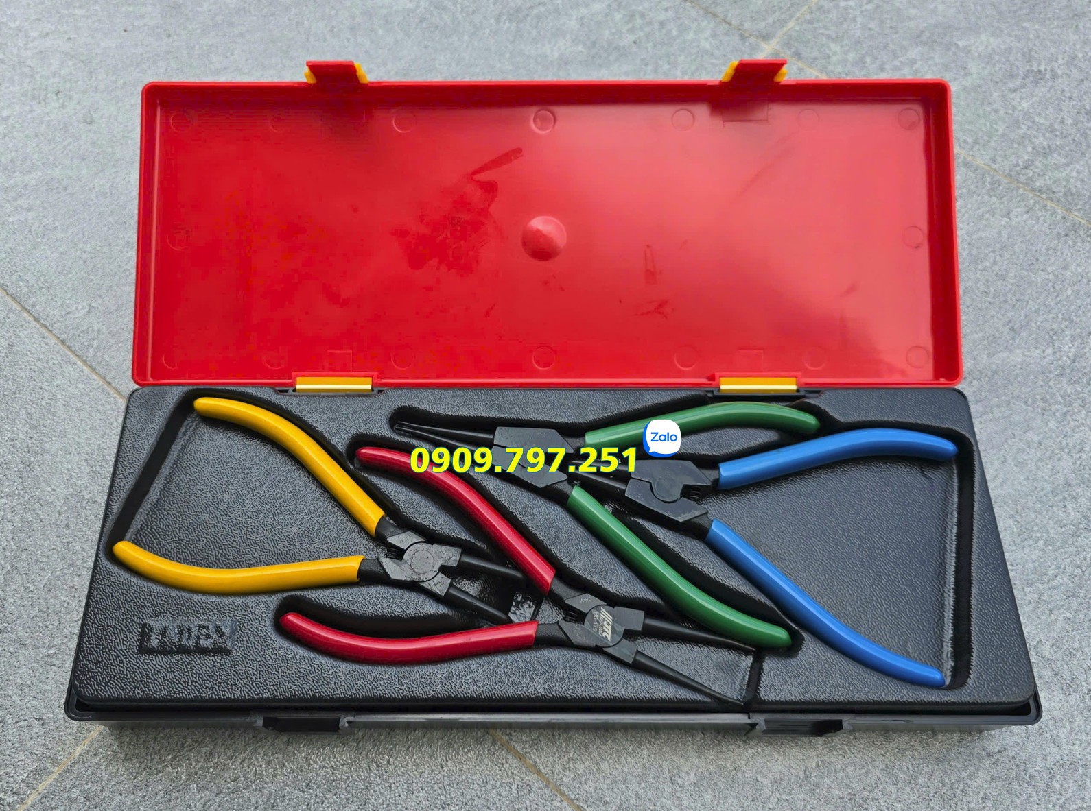 Bộ kìm mở phe trong ngoài 04 chi tiết JTC K5041