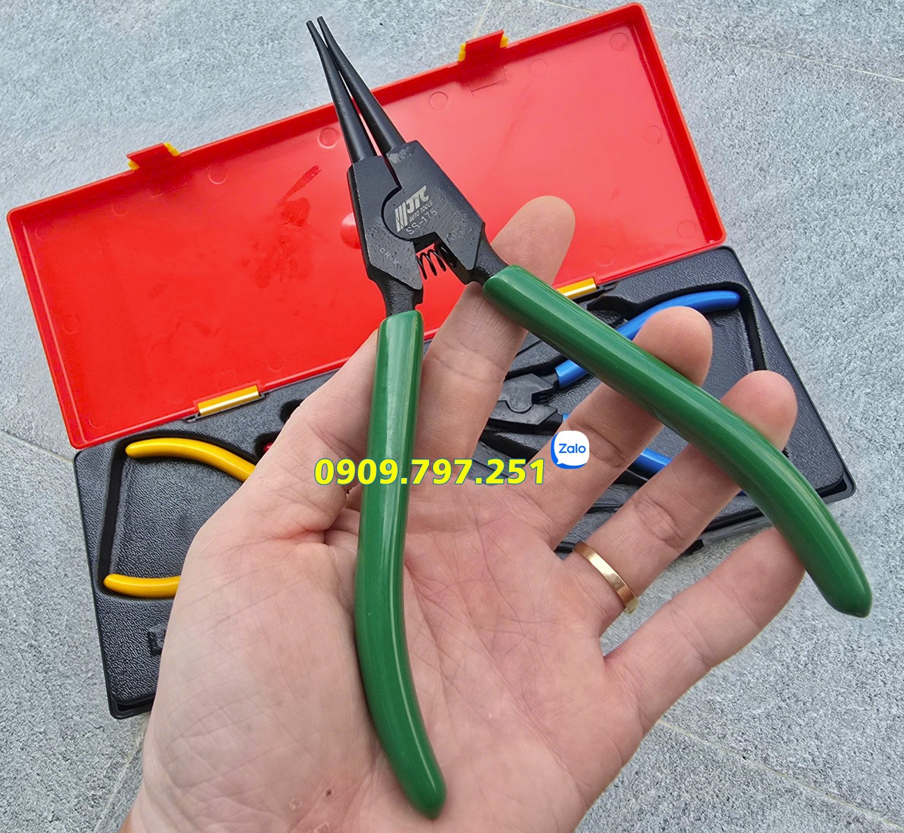 Bộ kìm mở phe trong ngoài 04 chi tiết JTC K5041