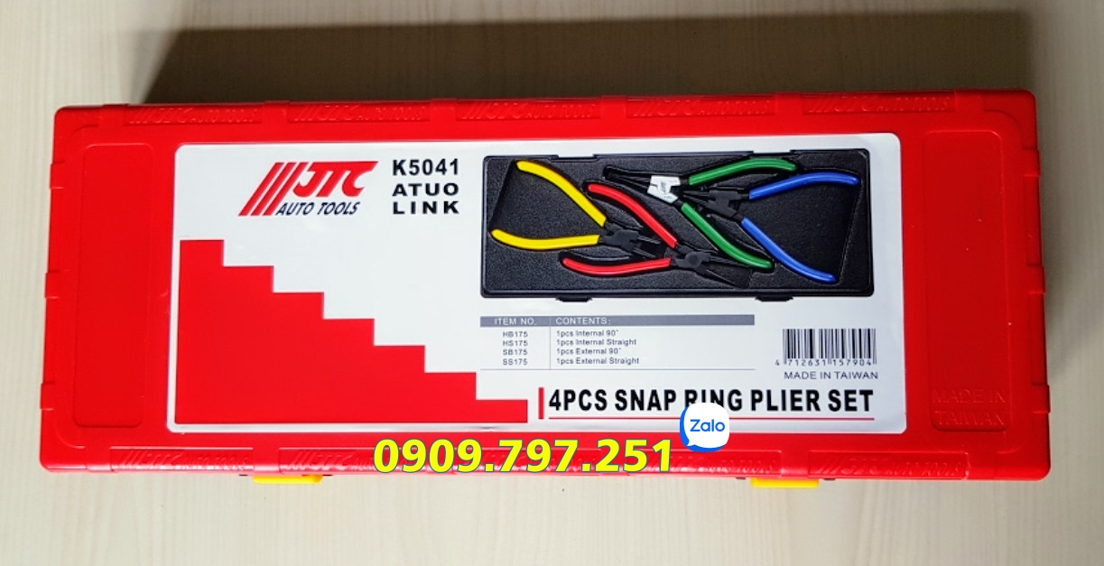 Bộ kìm mở phe 04 chi tiết JTC K5041