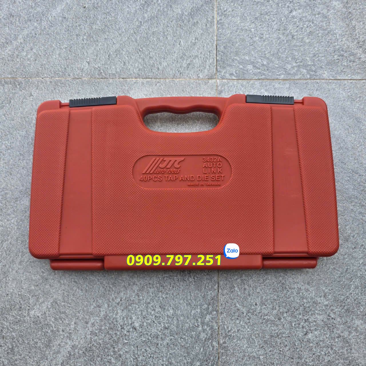 Bộ dụng cụ taro ren trong ngoài 40 chi tiết JTC 3432A