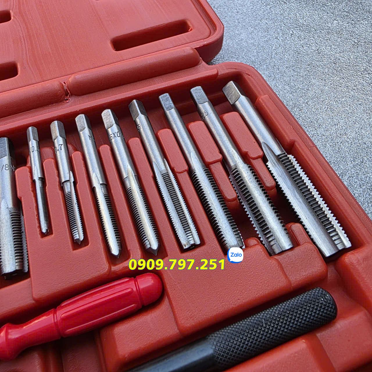 Bộ dụng cụ taro ren trong ngoài 40 chi tiết JTC 3432A