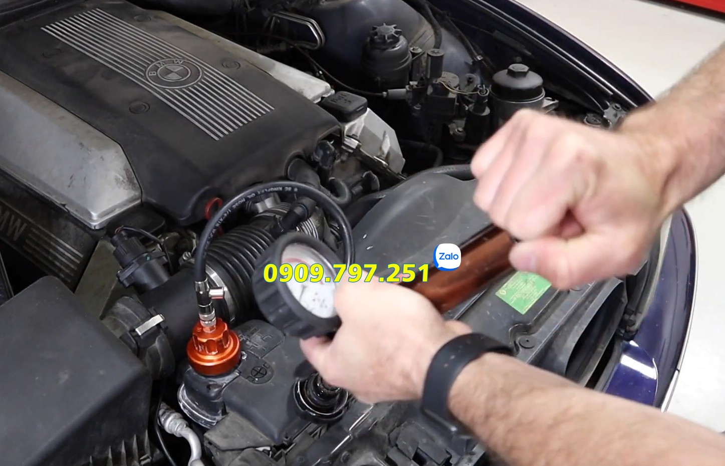 Bộ thử xì két nước ô tô 34 chi tiết