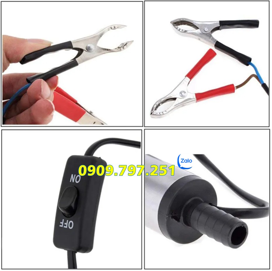 Bơm dầu diesel chạy điện 12V