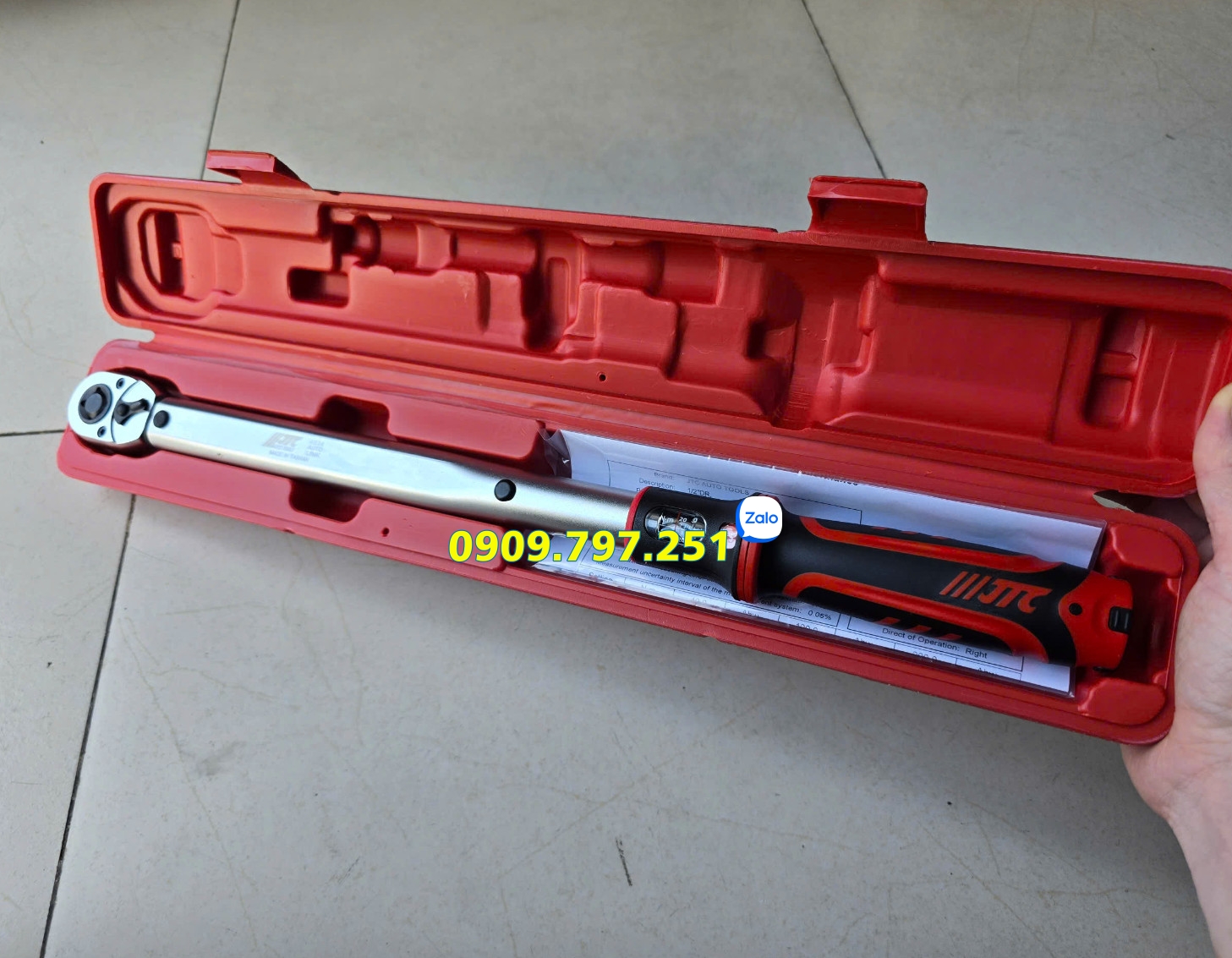 Cần siết cân lực 200Nm JTC 4936