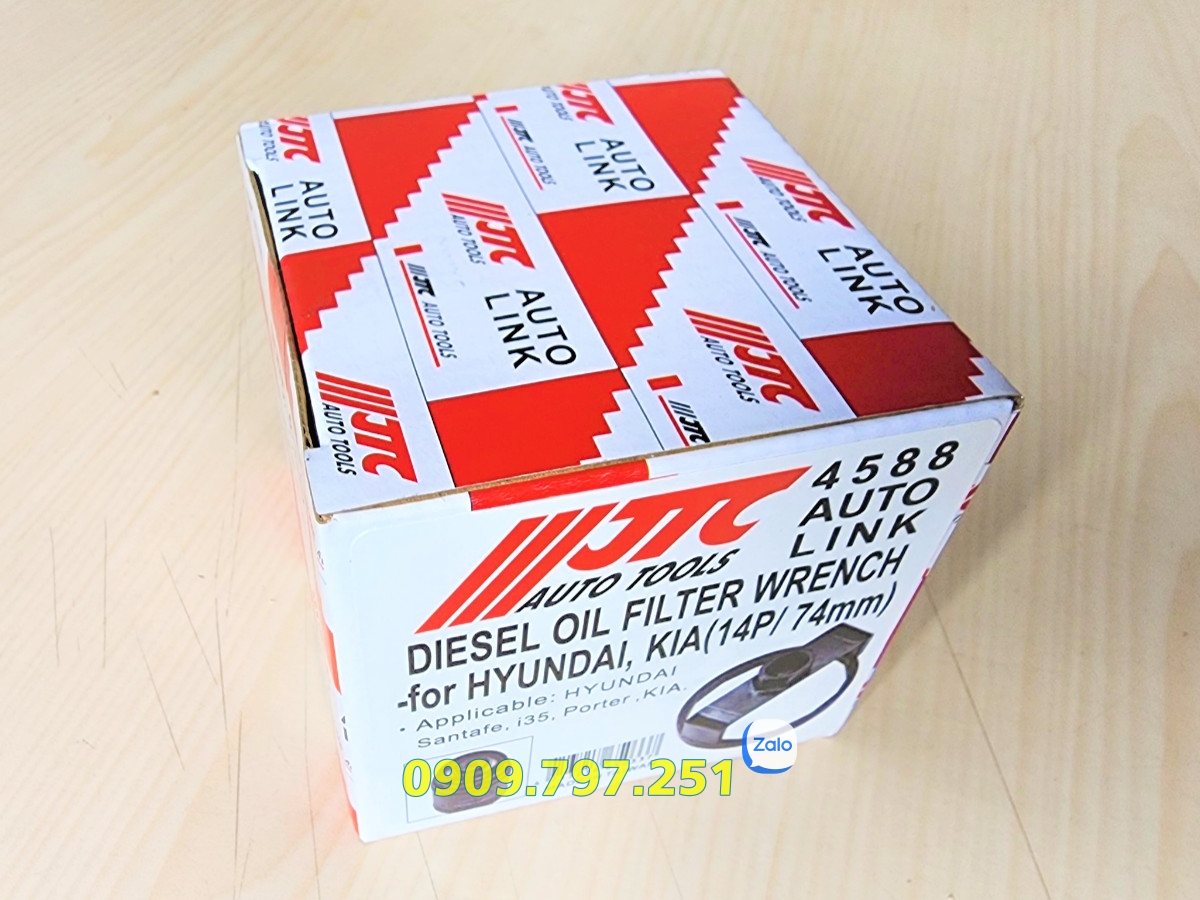 Cảo lọc dầu 14 cạnh 74mm Hyundai KIA JTC 4588
