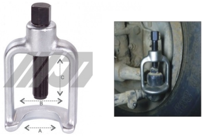 Cảo rô tuyn trụ hàm 23mm JTC 1317