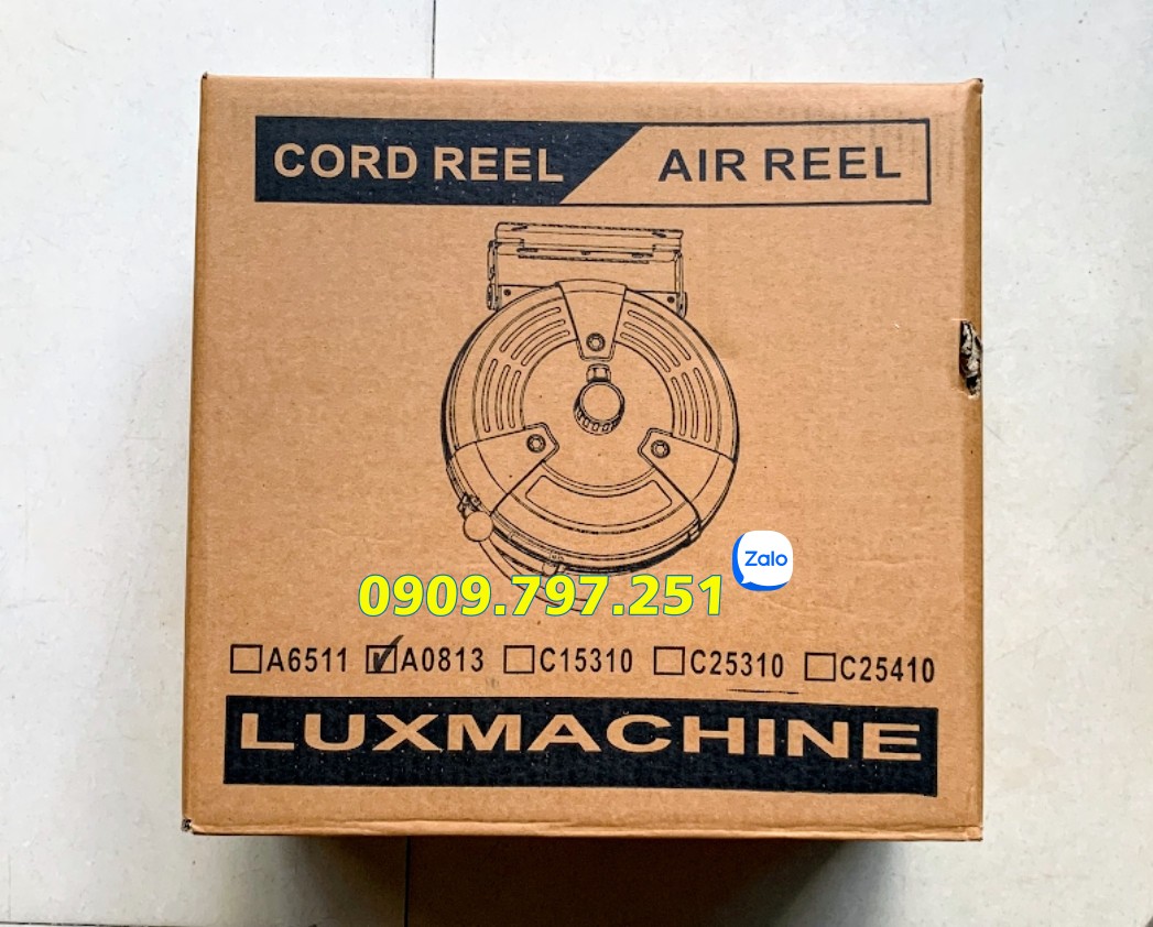 Cuộn dây hơi tự rút 10 mét LUX-A0813