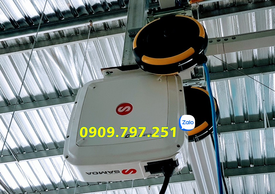 Cuộn dây hơi tự rút 10 mét LUX-A6511