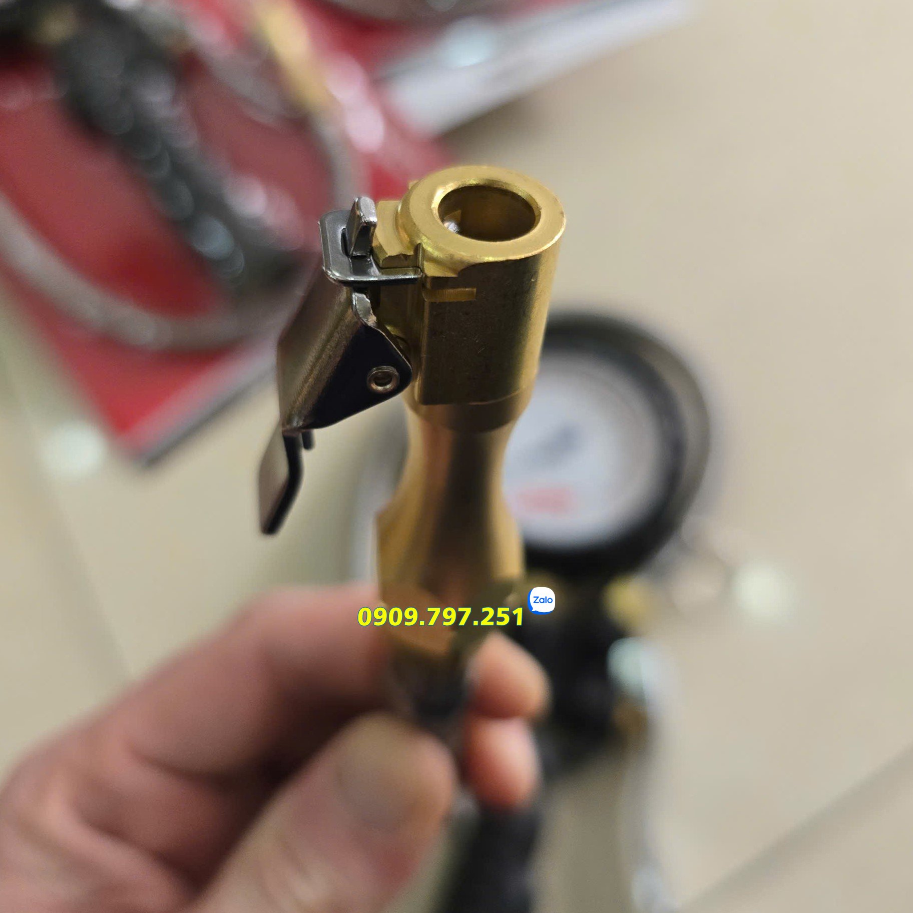 Đồng hồ bơm lốp xe ô tô JTC 4058 Đài Loan