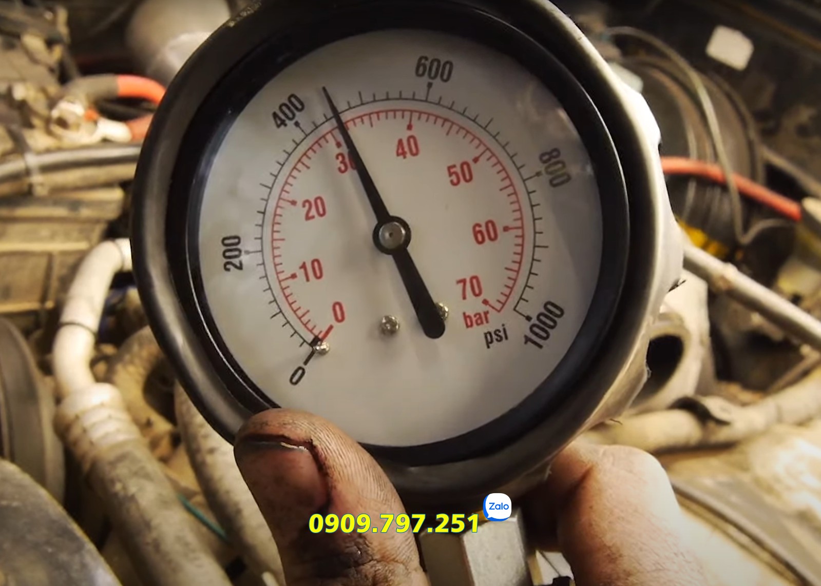 Đồng hồ đo tỷ số nén động cơ dầu diesel