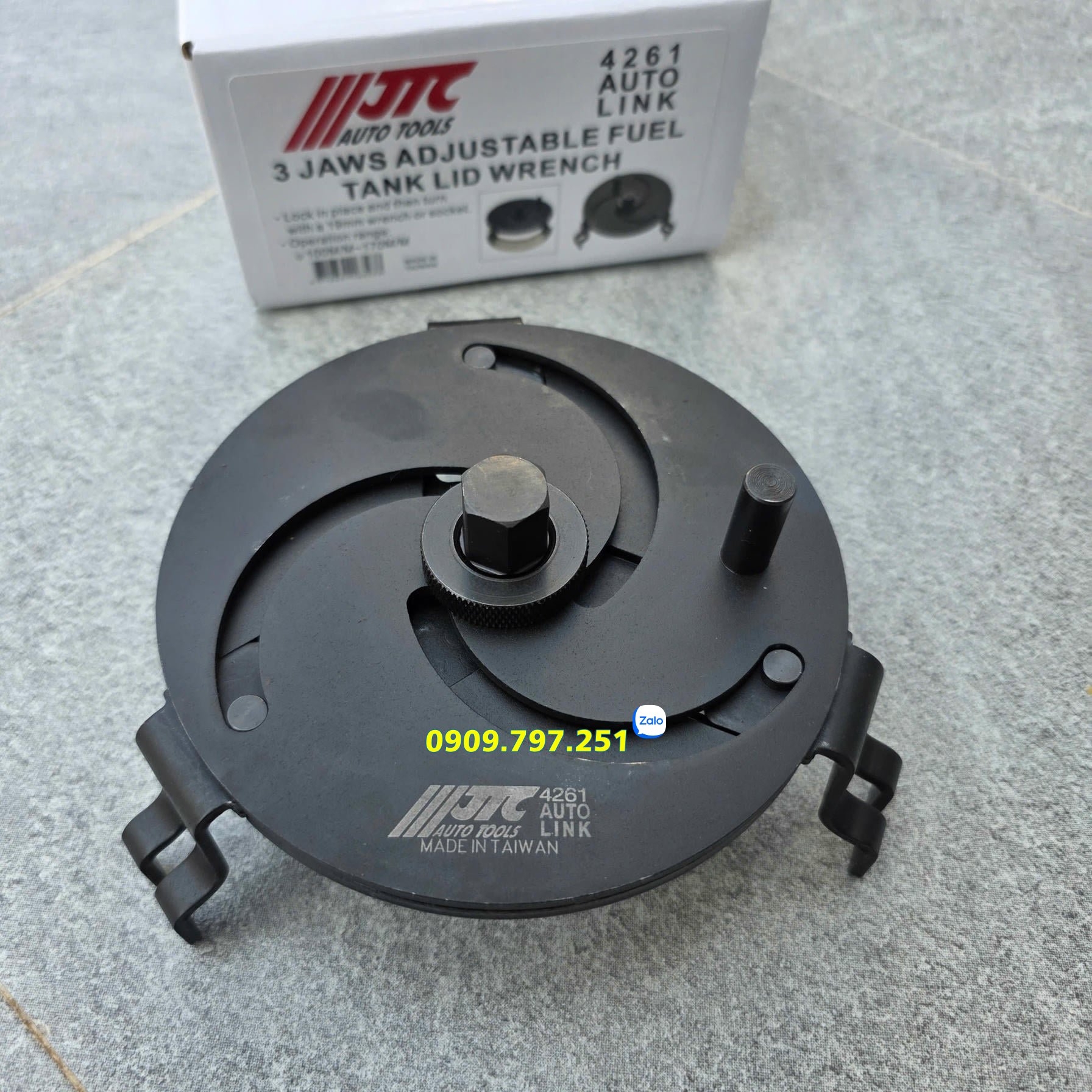 Cảo nắp thùng xăng 3 chân JTC 4261
