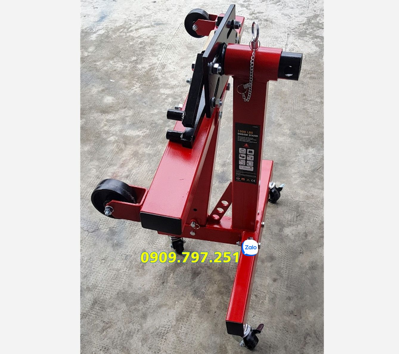 Giá xoay tháo lắp động cơ 680kg Torin T26801