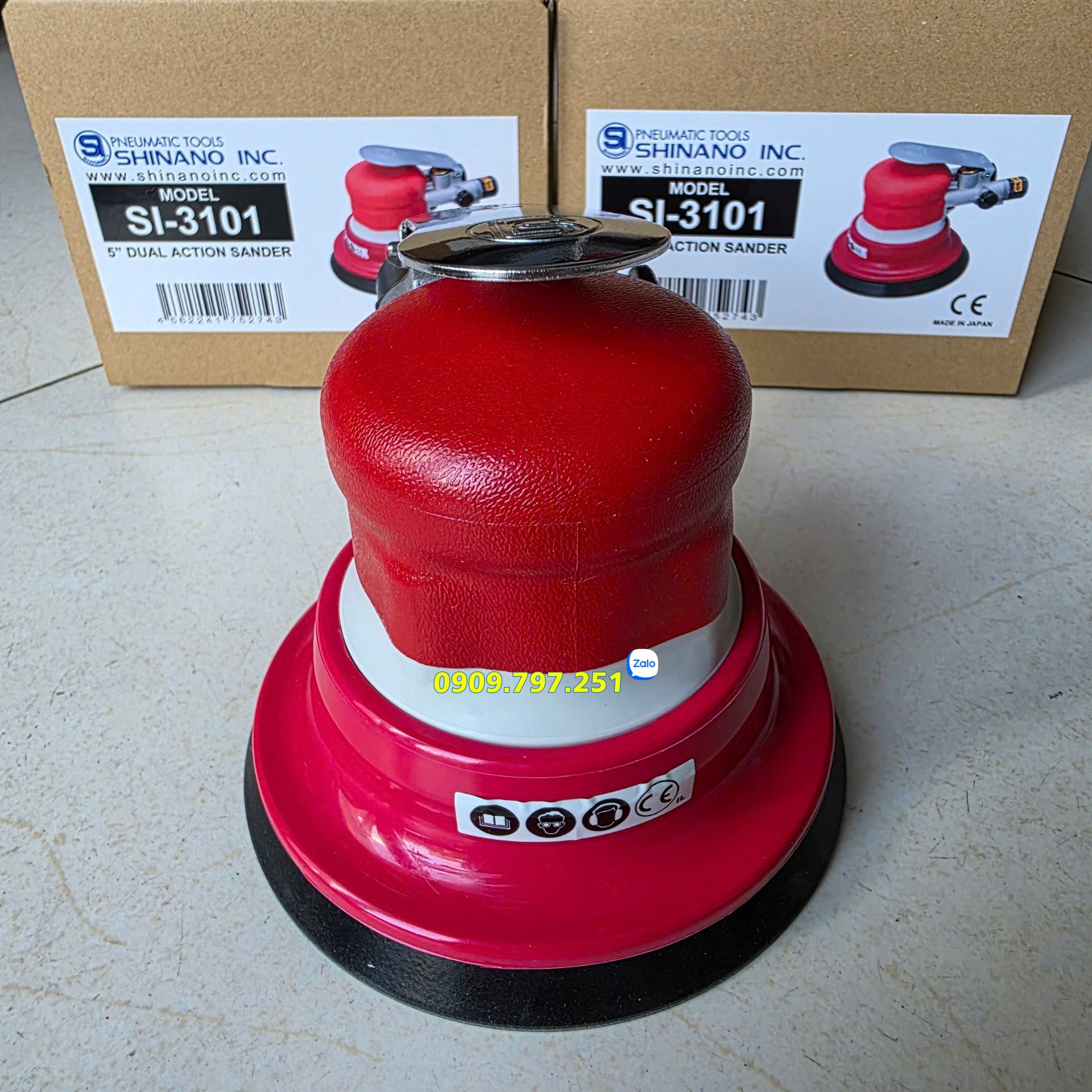 Máy chà nhám tròn 5 inch (125mm) Shinano SI-3101