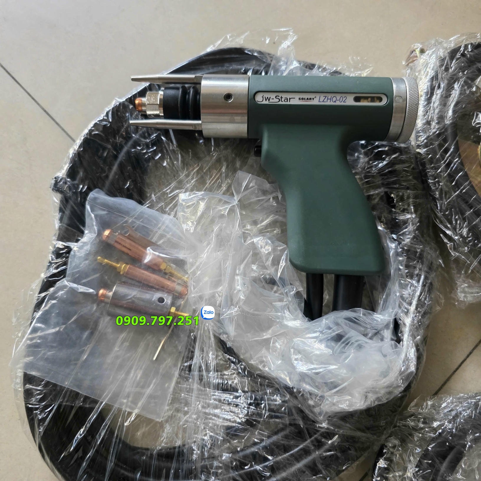Máy hàn rút thân vỏ nhôm Solary AL7E