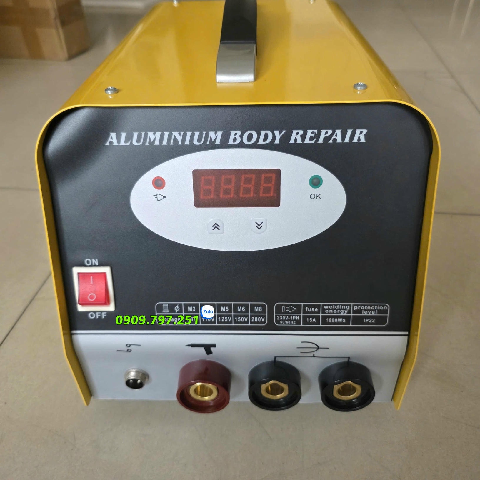 Máy hàn rút thân vỏ nhôm Solary AL7E