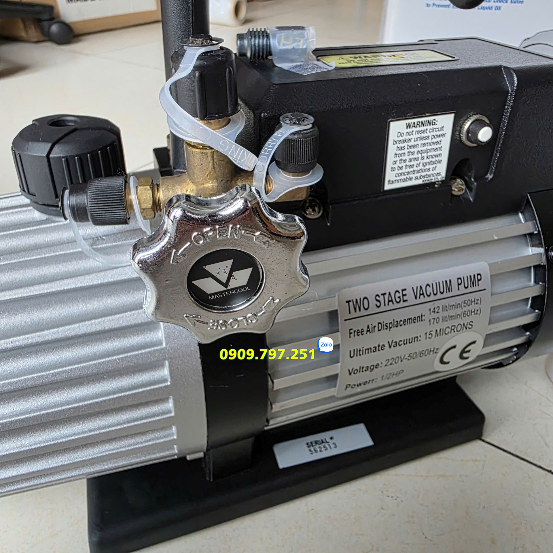 Bơm hút chân không 2 cấp Mastercool 90066-220-BSF