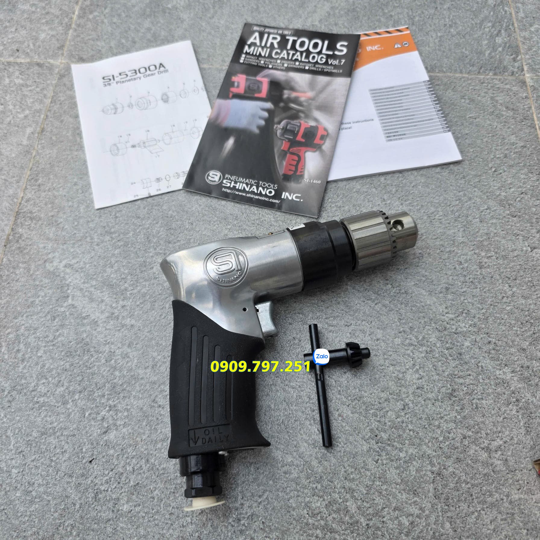 Máy khoan hơi 10mm Shinano SI-5300A