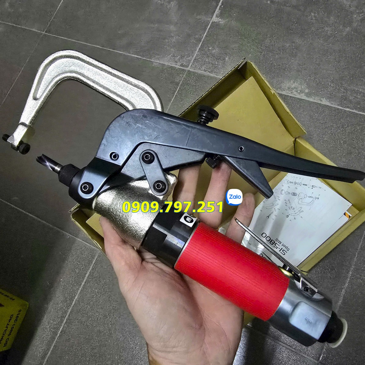 Máy khoan tháo mối hàn Shinano SI-5800