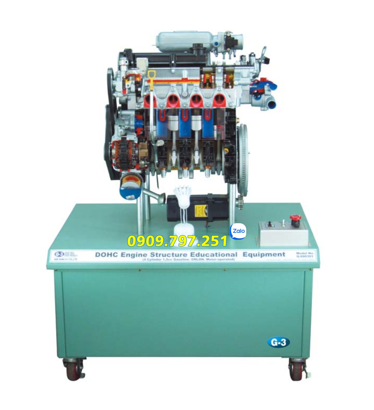 Mô hình đào tạo cấu trúc động cơ phun xăng VVT Daesung G3 G-090304