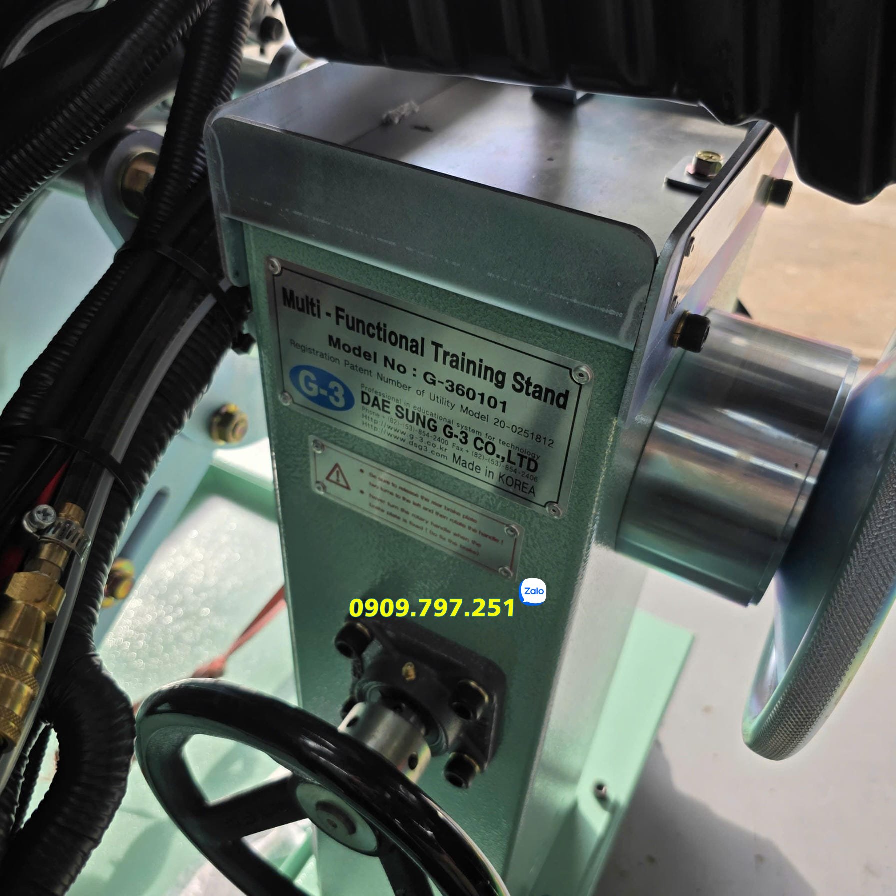 Mô hình dạy nghề động cơ phun xăng điện tử G-110401 Daessung-G3 Hàn Quốc